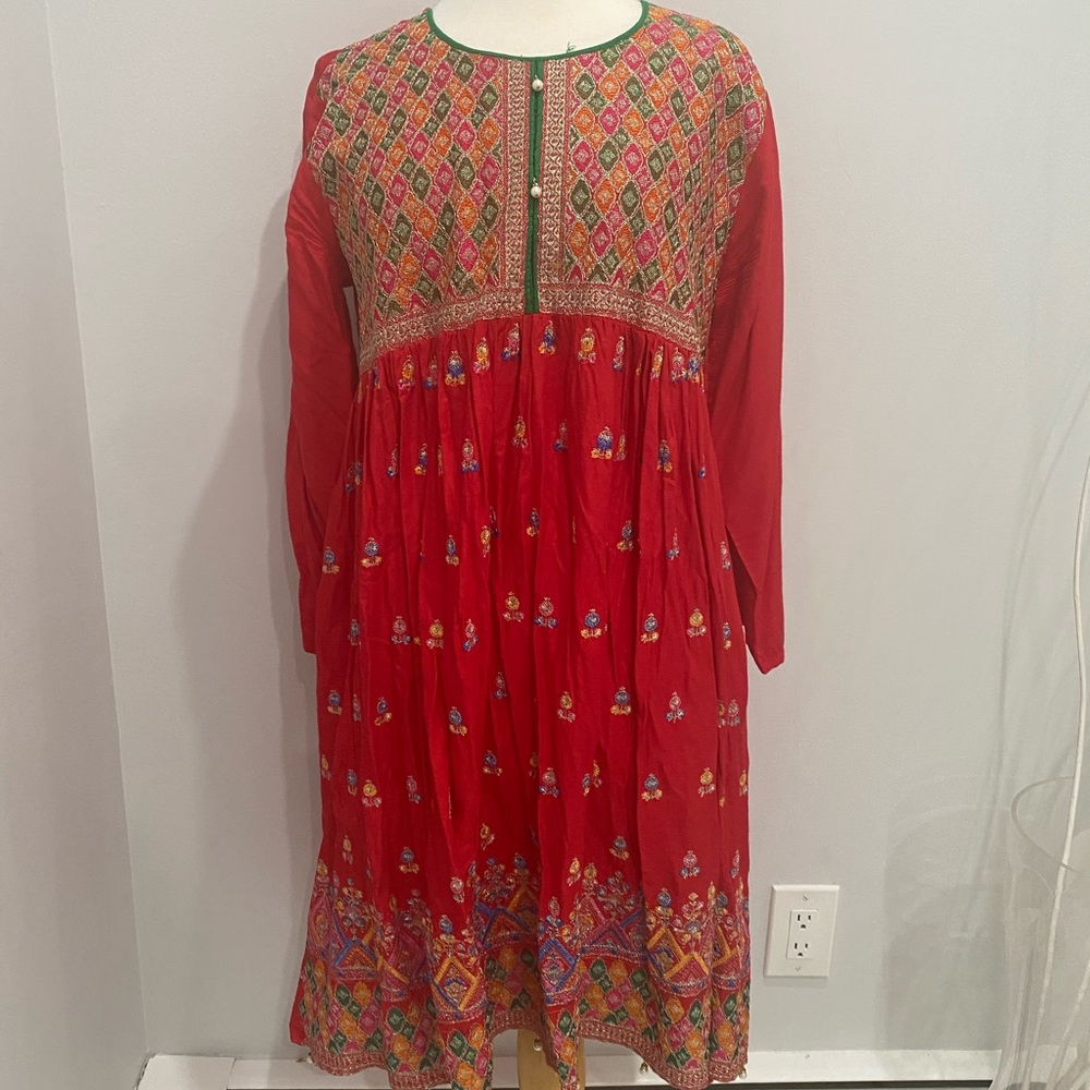 Indian pakistani kurta dress afghan